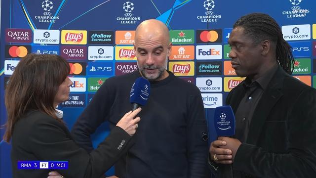 BB Sports-瓜迪奥拉：我们要祝贺皇马，第二回合我们会再次发起挑战